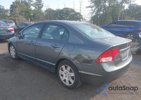 2011 Honda Civic Lx из США, поврежденный, VIN 19XFA1F53BE038705